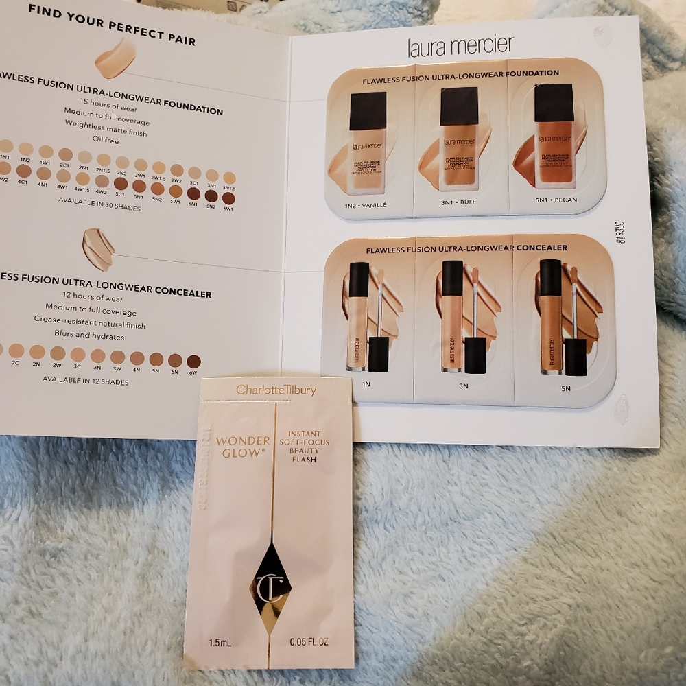 LAURA MERCIER FLAWLESS FUSION Samples!